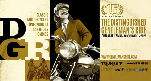 The Distinguished Gentleman’s Ride à Lille : plus de 10 ans de passion moto et d’engagement solidaire