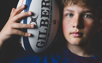 Martin, 12 ans, du terrain de rugby Cambrésien au studio XB : le portrait d&rsquo;une vraie passion